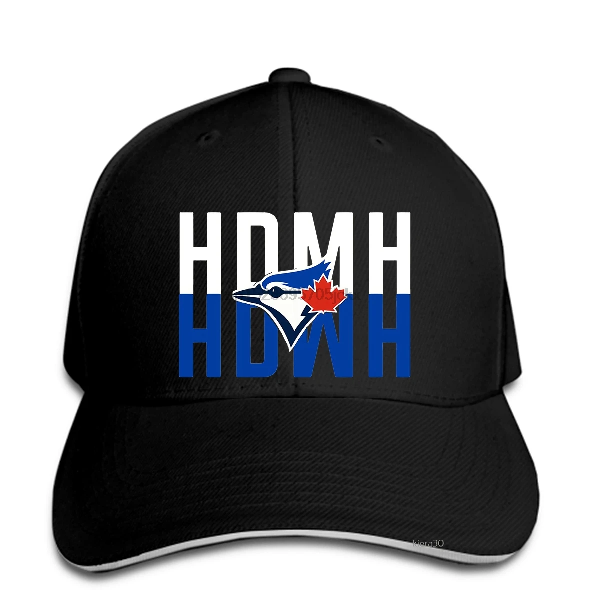 Маркус строман HDMH синий Jays Мужская черная бейсболка snapback шляпа остроконечная