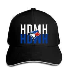 Маркус строман HDMH синий Jays Мужская черная бейсболка snapback шляпа остроконечная