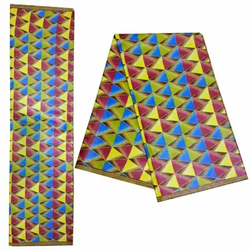 

african ankara fabric 100% cotton 6 yards/2019 real veritable java wax print for woman sewing/popular wax print fabrics!DF-4481