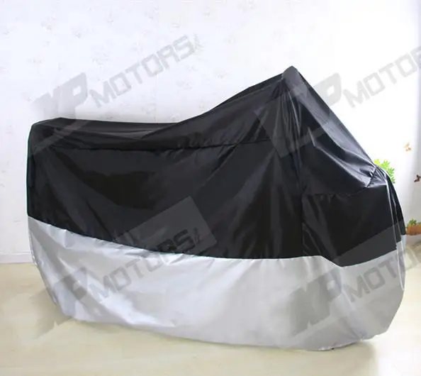 Protetora para Motocicleta Capa à Prova Proteção contra Poeira uv para Yamaha Capa Água Chuva Neve Raios Honda Suzuki Xxl 245*105*125cm d' 11 d' água, proteção contra poeira, chuva, neve,