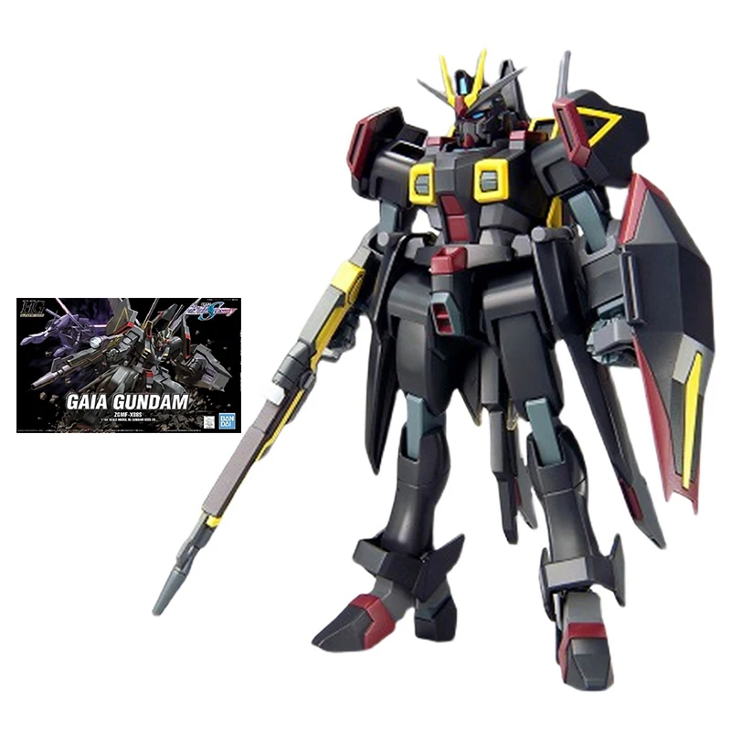 Bandai Gundam модель комплект семян HG 1/144 ZGMF-X88S Gaia аниме Гундам рисунок натуральной Gunpla