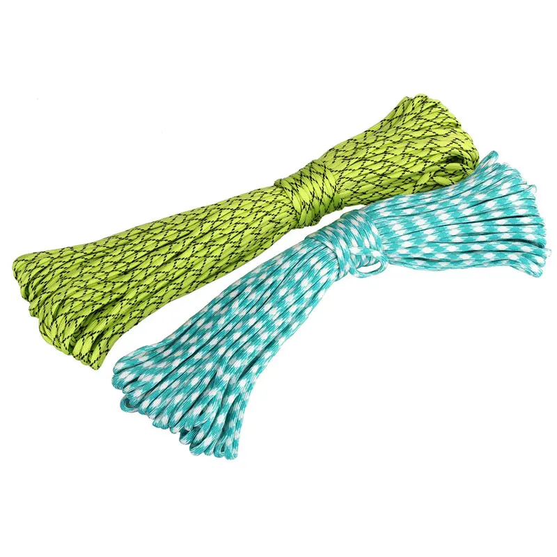 Dedang 8x Corde De Tente Réfléchissante 4 M Corde En Nylon Ficelle Avec