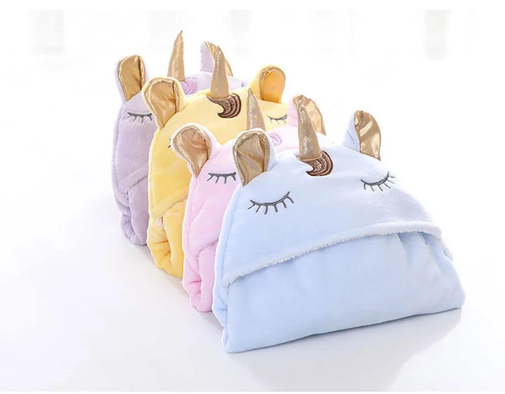 Baby Sleeping Bag Ultra-Soft Fluffy Fleece Newborn Blanket
