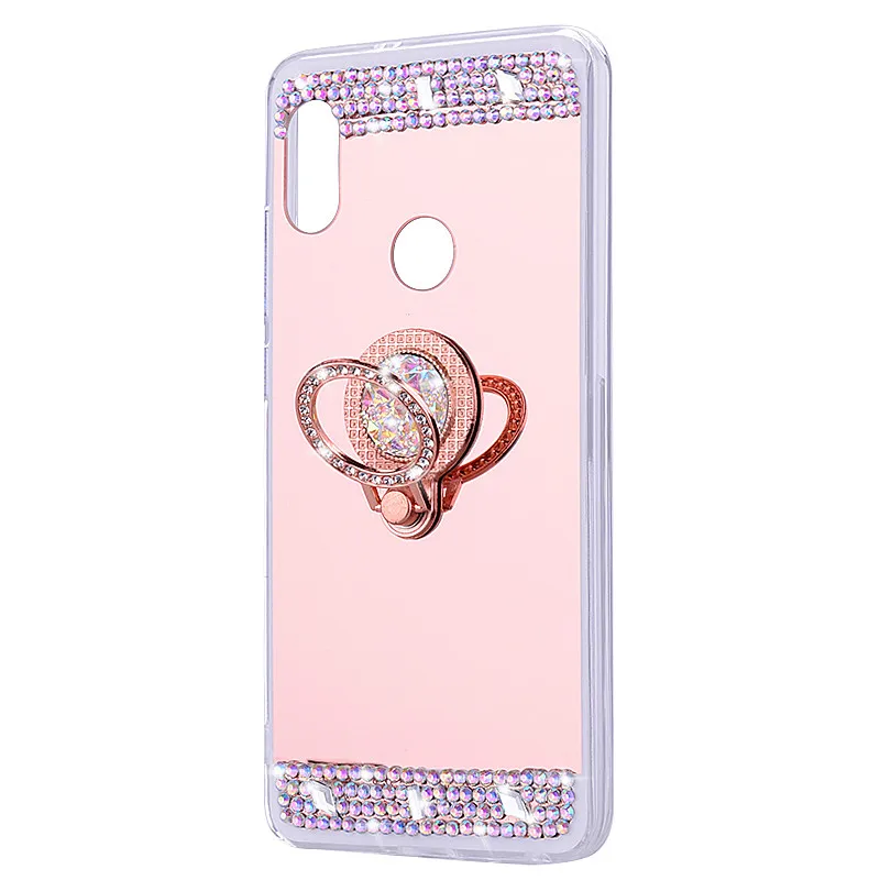 Зеркальный чехол для телефона Xiaomi Mi A2 9 8 lite A1 max 2 3 6A Redmi Note 7 5 6 Pro 4A plus 5A 4X
