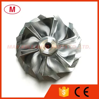 

GTX3576 434292-0007 56.84/76.20mm 6+6 blades Turbo Billet compressor wheel/Aluminum 2618/Milling wheel for Hi*no 479016/702173