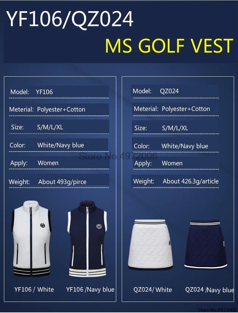 Pgm гольф юбка костюм для женщин теплая плотная короткая рубашка флис эластичный спортивная одежда теннис мини юбка комплект одежды D0492