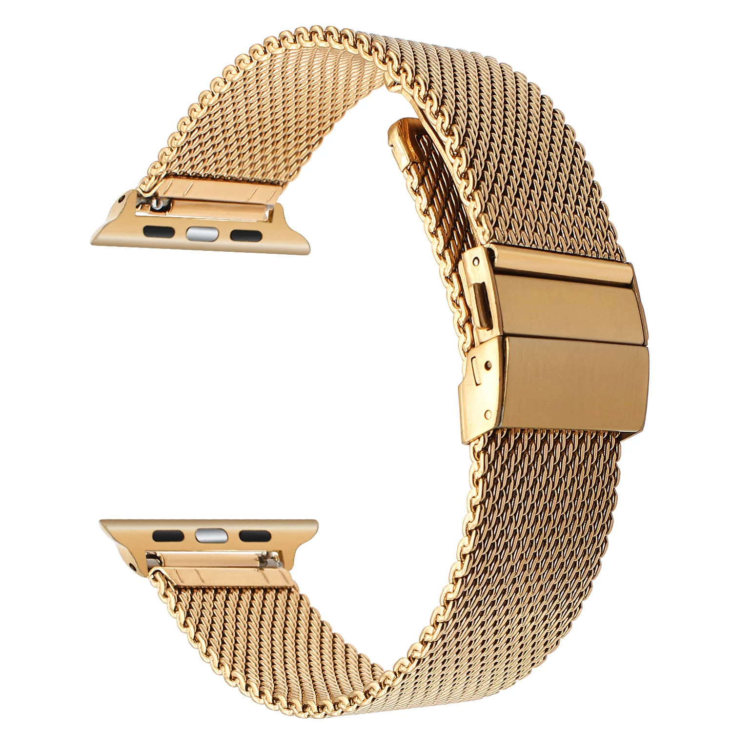 Ремешок Миланская петля из нержавеющей стали для iWatch Apple Watch Series 5 4 3 2 1 44 мм 40 42 38
