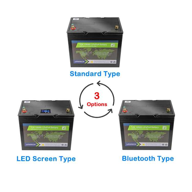 

Lithtech Deep Cycle Rechargeable Lithium Ion Lifepo4 Solar Battery 12v 100ah Lithium Ion Battery 12v