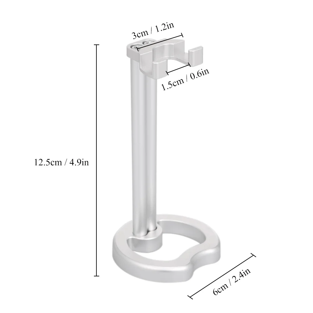 

Men Razor Holder Metal Shaving Razor Stand Safety Razor Holder Male Shaver Stand Shaving Tool Razor Holder