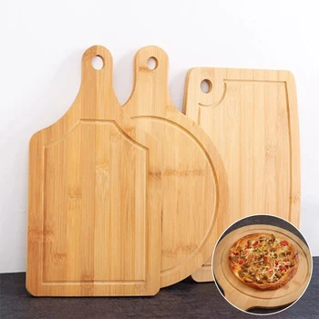 

Wooden thick vegetable cutting board, fruit cutting board, storage containers