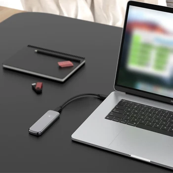 

USB 3.1 Hard Disk Enclosure Type-C NGFF SSD Enclosure Hard Drive Disk Box