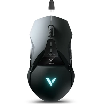 شراءجديد Rapoo VT950 ماوس الألعاب اللاسلكي المزدوج الوضع قابلة للشحن RGB OLED عرض 11 مفاتيح 16000 ديسيبل متوحد الخواص ل PUBG LOL FPS ألعاب الكمبيوتر