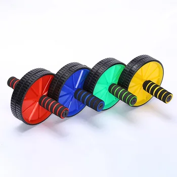 

New Double Wheels Abdominal Exercises Latissimus Dorsi Fitness Equipment Push Up Combination Equipment Fitness Equipment