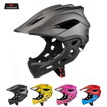 

WOSAWE Motorcycle Children Helmet UltraLight Kids Bicycle Helmets Outdoor Sports Riding Skating Protection Safety Helmet