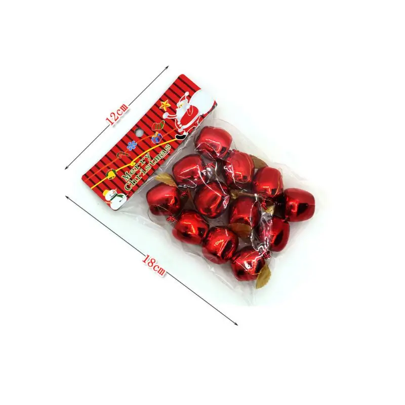 

Gold-Plated Christmas Apples Pendant Christmas Tree Decoration Hanging Apples Decoration
