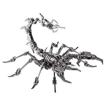 

3D Metal Puzzle DIY Model Kit, Detachable 3D Puzzle, Suitable for Children 10-12 Years Old, Desktop Decoration, Scorpion