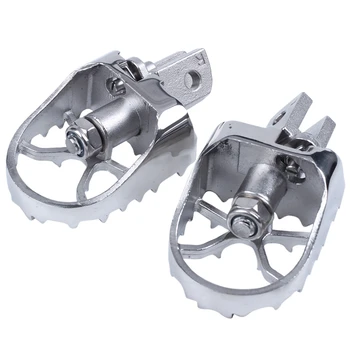 

Motorcycle Pedal Pegs Foot Rest for Suzuki GW250 11-17 DL250 17-18 Stainless Steel