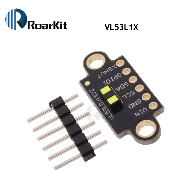 VL53L0X/VL53L1X время полета STM32(ToF) Лазерный диапазон датчик прорыва 940nm GY-VL53L0XV2 Расстояние модуль IEC IIC для Arduino - Цвет: VL53L1X