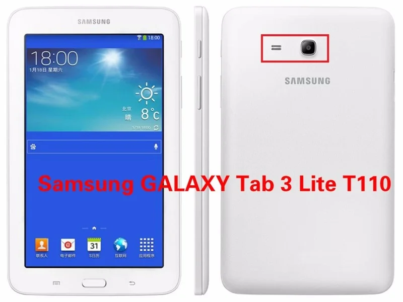 Чехол для Samsung Galaxy Tab 3 Lite 7," SM-T110 T111 T116 чехол Роскошный кожаный с мультипликационным рисунком слот подставка мягкий чехол kimTHmall