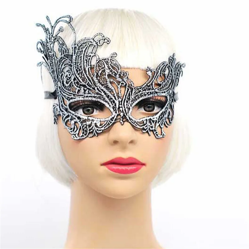 Women Venetian Eye Mask Masquerade Party Dressup Carnival Fancy Halloween Prop