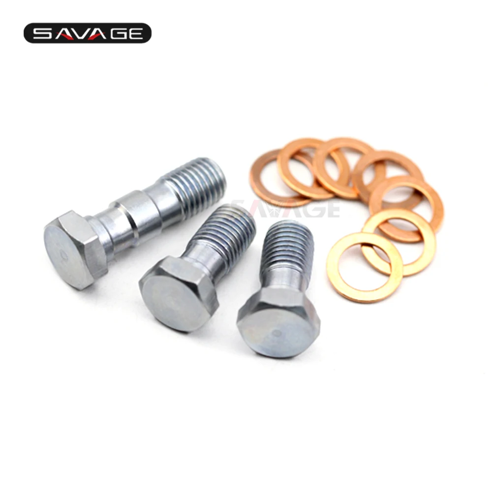 S  Motorcycle Universal  Banjo&nbsp;Bolt&nbsp;Brake&nbsp;Master&nbsp;Cylinder&nbsp;Oil Hose Screw  (6)