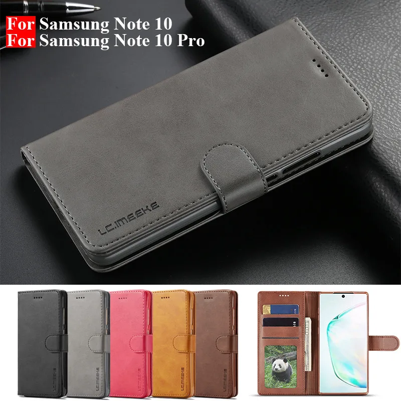 

Note 10 Plus Case For Samsung Note 10 Case Leather Vintage Phone Cases On Samsung Galaxy Note 10 Case Flip Magnetic Wallet Cover