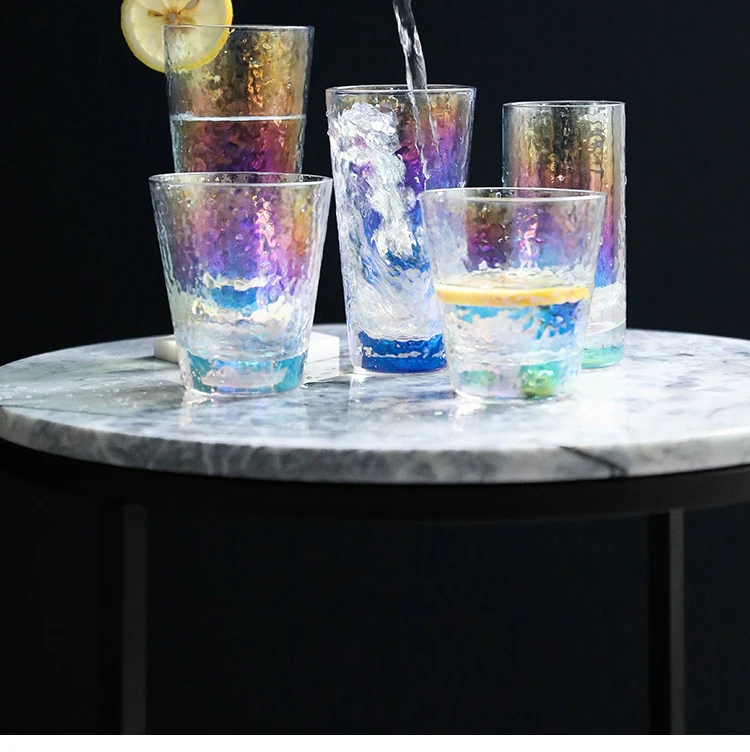 Скандинавские креативные радужные стаканы для воды, домашние стаканы для питья, чайные стаканы, бокалы для вина, Лулу, лимон, стаканы для напитков
