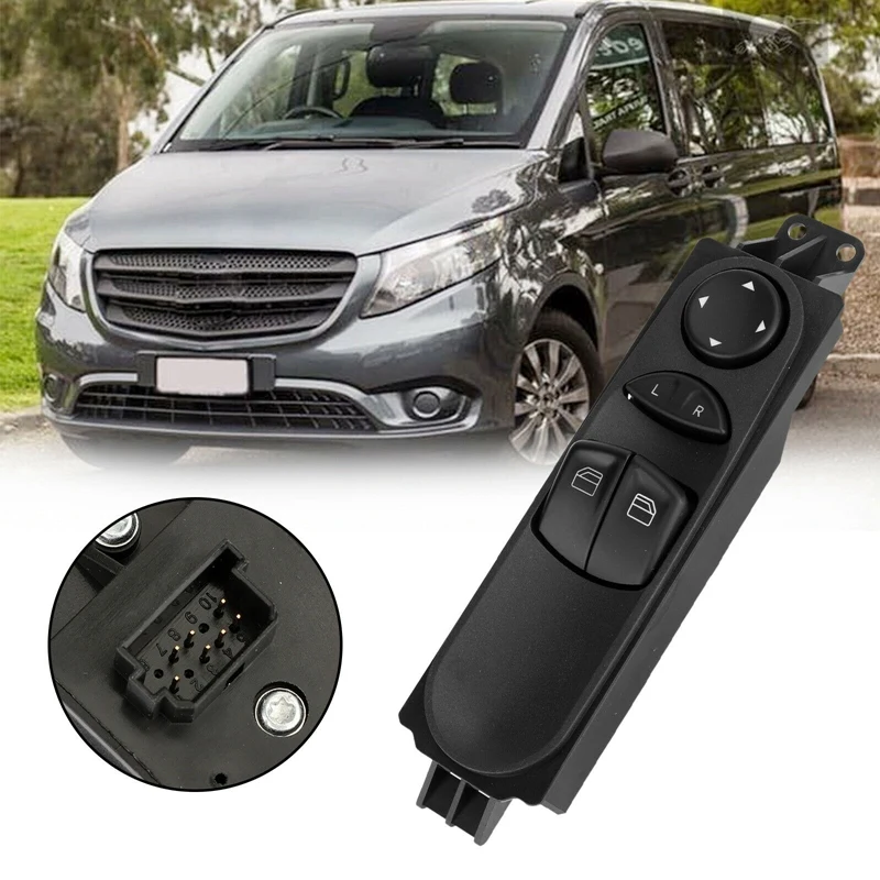 Front Side Master Power Window Switch for Mercedes Benz Valente Vito Mixto W639 2003-2015 | Автомобили и мотоциклы