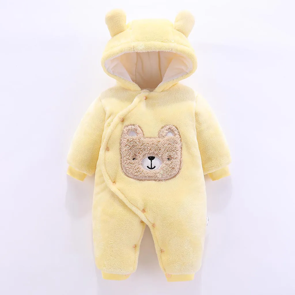 newborn boy toddler costume Infant Baby Boys Girls clothes Long Sleeve Cute Cartoon Rabbit Fleece Hooded Romper Outfits Clothing