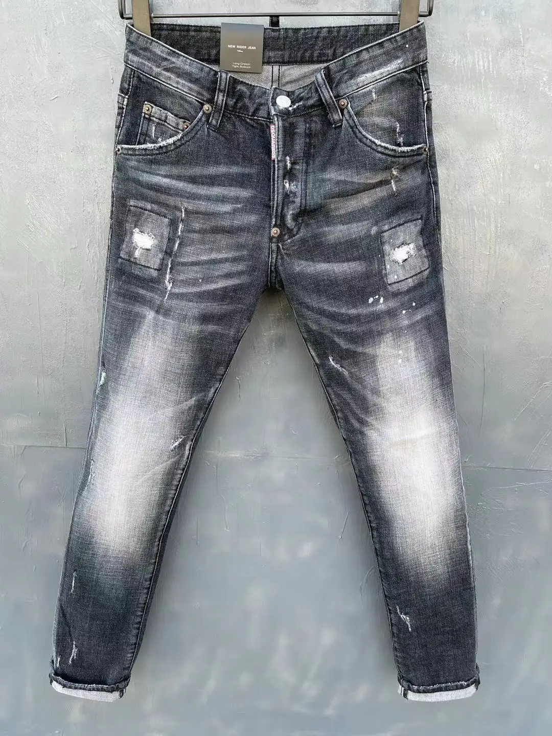 Dsquared2 men's BLACK Slim Fits  jeans Brand new 