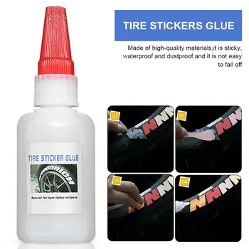 

40ml Tire 3D Letter Stickers Special Glue Sticky Waterproof And Dustproof Tire Sticker Glue Waterproof And Dustproof