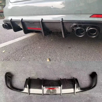 

Carbon Fiber Rear Lip Spoiler Diffuser for Audi A5 Sline S5 Sedan 2017 2018