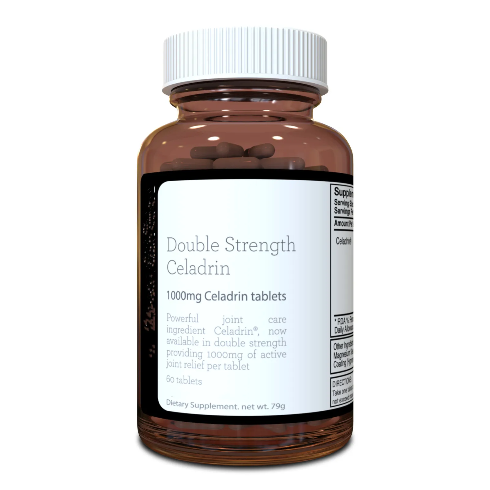 

Double Strength Celadrin - 2 month supply! (1000mg x 60 tablets)