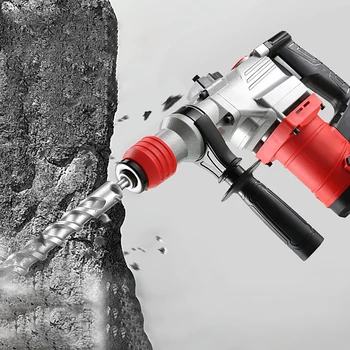 

Heavy Duty Electric Rotary Hammer Impact Drill Concrete Breaker Power Drill Electric Drill Installation Power Tools