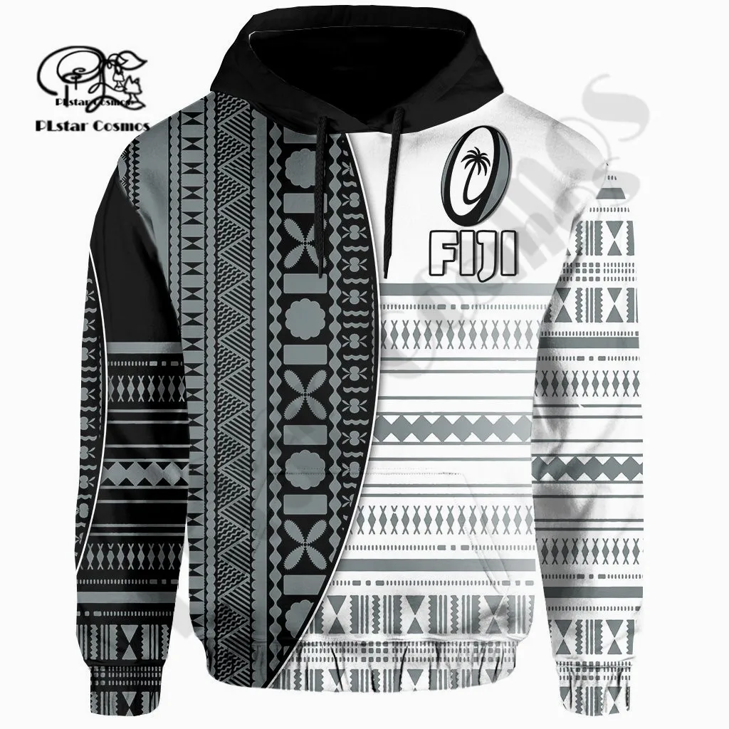 PLstar Cosmos 3DPrinted Newest FIJI Tattoo Maori Polynesia Unique Unisex Streetwear Harajuku Pullover Hoodies/Sweatshirt/Zip -2
