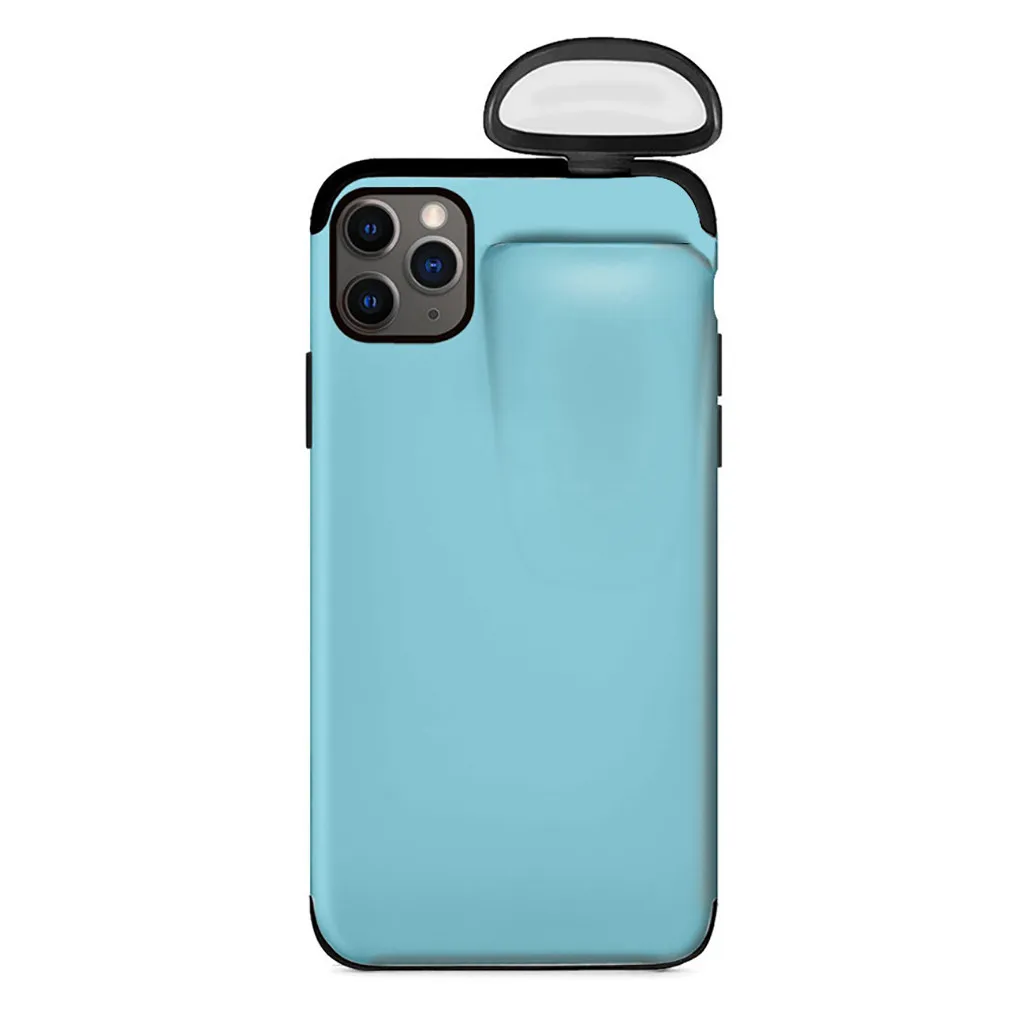 Чехол для телефона для iPhone 11 Pro Max чехол Xs Max Xr X 10 8 7 Plus чехол для AirPods Держатель Жесткий чехол дизайн чехол для AirPods