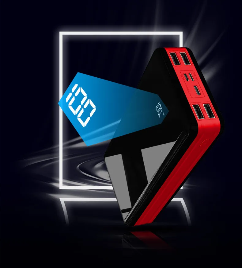 30000 мАч power Bank usb type-C PD Быстрая зарядка для iPhone 11 Pro Max samsung s9 s10 Быстрая зарядка внешний аккумулятор