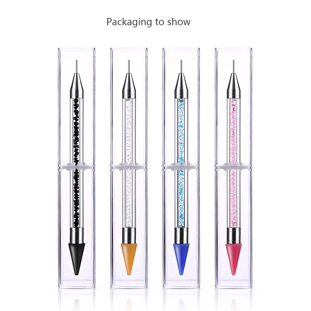 Dual-Ended Nail Art Silicone Sculpture Pen Wax Pencil for Rhinestones  Professional 3D Carving Dotting Accessories Tools GLD003 - Price history &  Review, AliExpress Seller - Full Beauty Fantasy nail Store