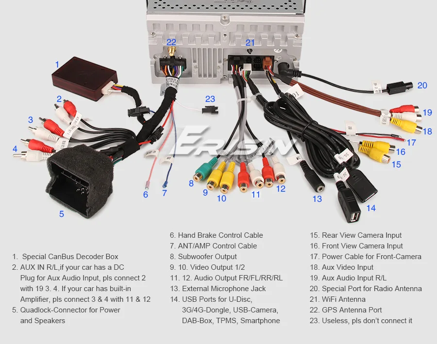 Erisin ES7738A " Android 9,0 Автомобильный DVD стерео DAB+ 4G gps навигация для Audi A4 S4 RS4 SEAT EXEO