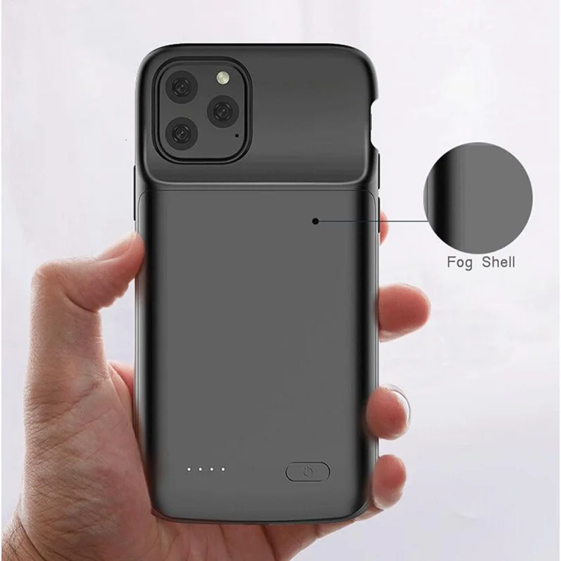 iPhone 11 Pro Max TIPTOP зарядное устройство Портативный чехол для iPhone 11/11 Pro MAX чехол 4000 мАч/5000 мАч зарядное устройство Внешний аккумулятор чехол для телефона s - Цвет: iPhone 11 Pro Max