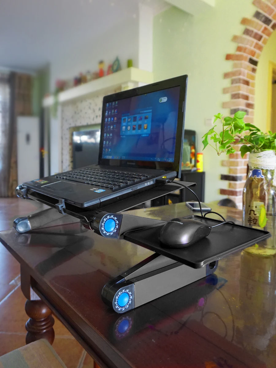 Sokoltec Подставка для ноутбука стол складной компьютерный столик Портативный