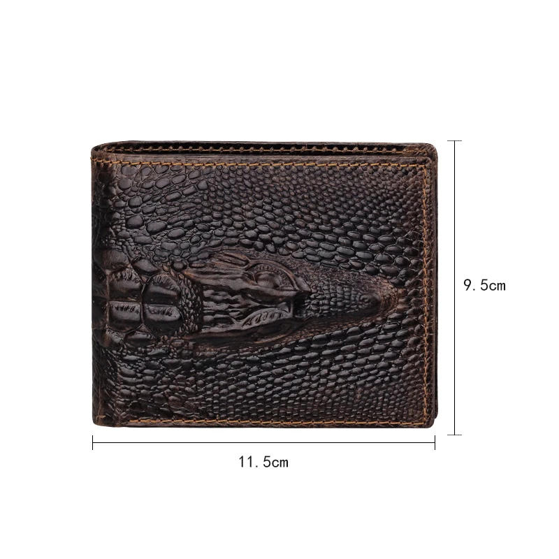 MAHEU модный длинный кошелек из натуральной кожи с 3D драконом, мужской кошелек из воловьей кожи, фирменный уникальный дизайн, роскошный