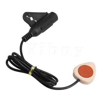 

Yibuy Multicolor Wood Maple Guitar Pickup Heart-shaped Musical Instrument