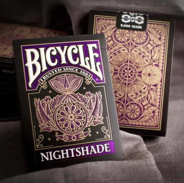 Велосипед Nightshade колода игральных карт Магия регулярные игральные карты покер стандартные колоды магический трюк