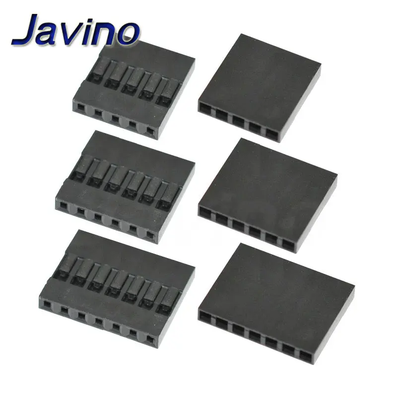 Пластиковый корпус Dupont 50/25 шт. 1pin 2pin 3pin 4Pin 7Pin 8Pin 9pin 10Pin 2 54 мм разъем