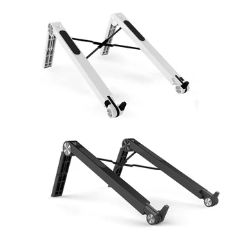 

Laptop Holder for MacBook Air Pro Notebook Foldable ABS Laptop Stand Bracket Laptop Holder Collapsible Notebook Stand