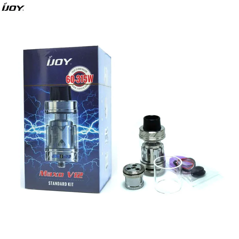 Просвет атомайзер для электронных сигарет IJOY MAXO V12 бак 5 6 мл Ёмкость с C12 C3 катушки