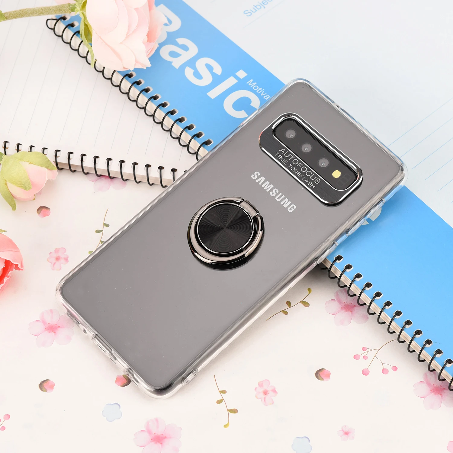 Для SUMSUNG Galaxy S10 S10E S10Plus S8 S8Plus S9 S9Plus Note9 аппаратное матовое кольцо Защита объектива акриловый прозрачный телефон c