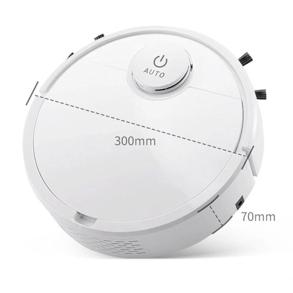 Smart Sensor Self Charging Robotic Vacuum Cleaner Machine for Household Use