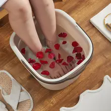 Ванночка для ног, массажное ведро для ног, ванночка для ног, повышающая ванночка для ног, уменьшает давление